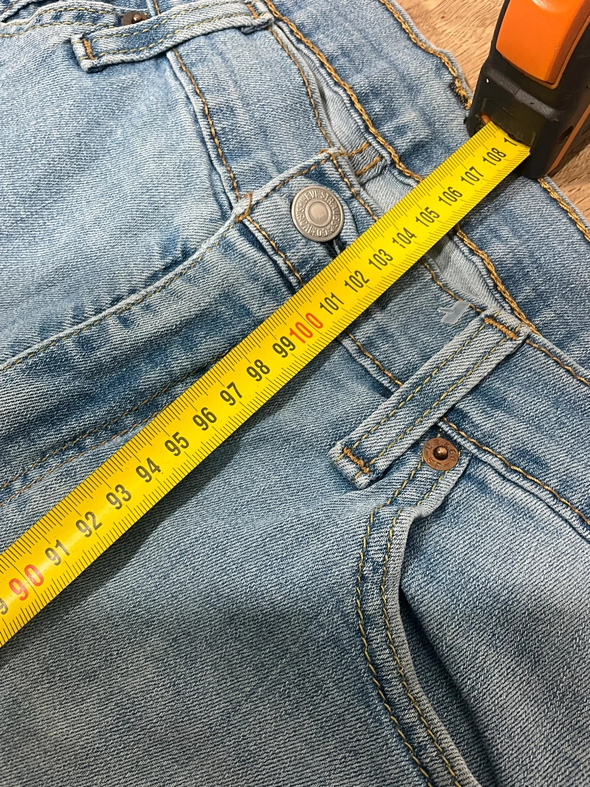 Jean Levi's 541 W36 L32 Athletic Taper Délavé Clair  Lvh 182 – photo 14